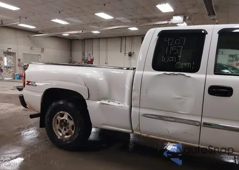 2004 GMC Sierra 1500 Sle из США, поврежденный, VIN 1GTEK19T24Z102050